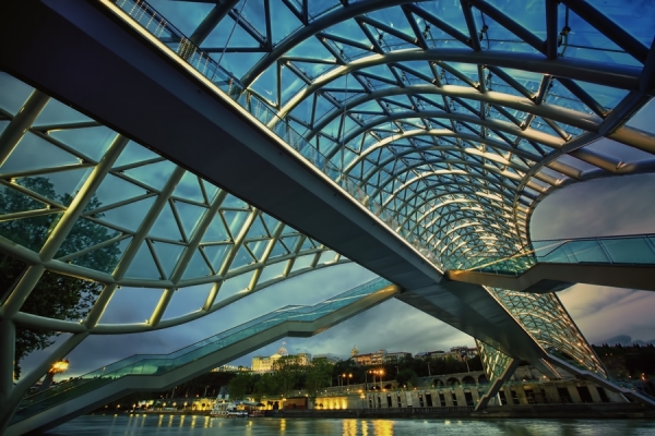Photograph Roland Shainidze Bridge Of Peace on One Eyeland